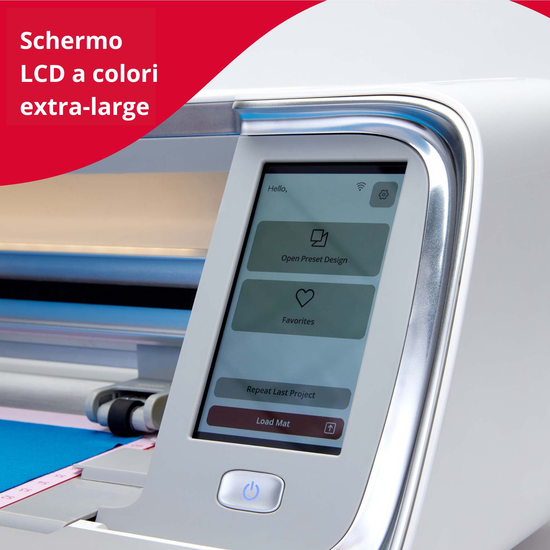 Schermo LCD a colori extra-large